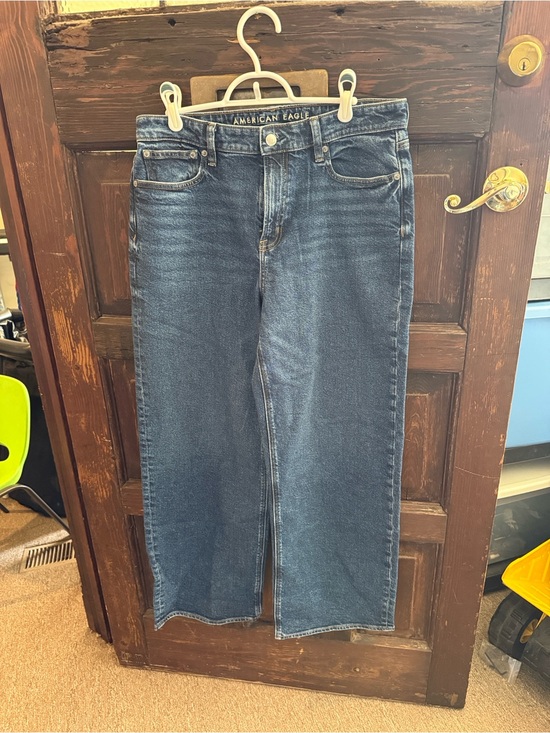 American Eagle Outfitters Denim - American Eagle Outfitters Womens Stovepipe Jeans in Dark Blue